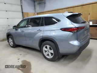 2021 Toyota Highlander L with VIN 5TDBZRBH3MS097848, listed as a Copart auction lot 61220625 with 57,658 mi miles and Clean title. Bid and sale history available at DreamBid. Image 2.