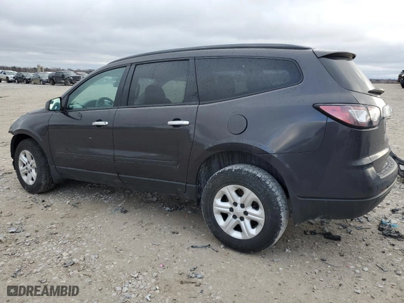 2014 Chevrolet Traverse LS with VIN 1GNKRFKD2EJ139167, listed as a Copart auction lot 50783505 with 0 mi miles and Clean Title. Bid and sale history available at carsss.com. Image 2.