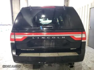 2016 Lincoln Navigator Select with VIN 5LMJJ2HT8GEL08793, listed as a Copart auction lot 79676254 with 0 mi miles and Salvage Title. Bid and sale history available at carsss.com. Image 6.
