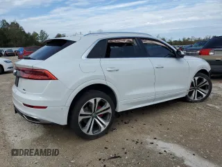 2019 Audi Q8 Premium Plus with VIN WA1BVAF19KD047856, listed as a Copart auction lot 71574172 with 55,113 mi miles. Bid and sale history available at carsss.com. Image 3.