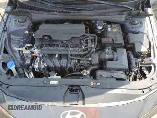 2024 Hyundai Elantra SE with VIN KMHLL4DG4RU784378, listed as a Copart auction lot 60990345 with 9,020 mi miles and Salvage title. Bid and sale history available at DreamBid. Image 11.