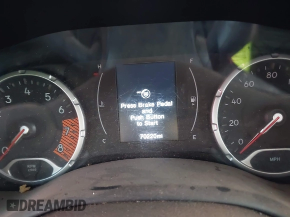 2020 Jeep Renegade Latitude с VIN ZACNJABB2LPM00385, выставлен на аукционе IAAI как лот 42017474 с пробегом 70 220 миль миль и . История ставок и продаж доступна на DreamBid. Изображение 7.