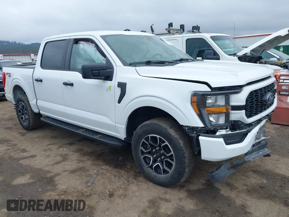 2023 Ford F-150 XL with VIN 1FTEW1EP9PFB37249, listed as a IAAI auction lot 41694887 with 19,562 mi miles. Bid and sale history available at carsss.com. Image 1.
