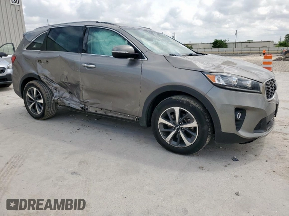 2019 Kia Sorento EX with VIN 5XYPH4A59KG534328, listed as a Copart auction lot 54894065 with 84,168 mi miles and Salvage title. Bid and sale history available at DreamBid. Image 4.