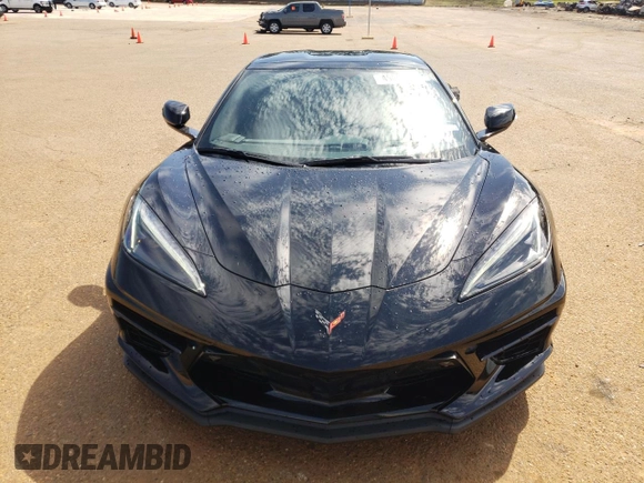2022 Chevrolet Corvette 2LT with VIN 1G1YB2D49N5106004, listed as a Copart auction lot 49067245 with 15,247 mi miles and Salvage Title. Bid and sale history available at carsss.com. Image 5.
