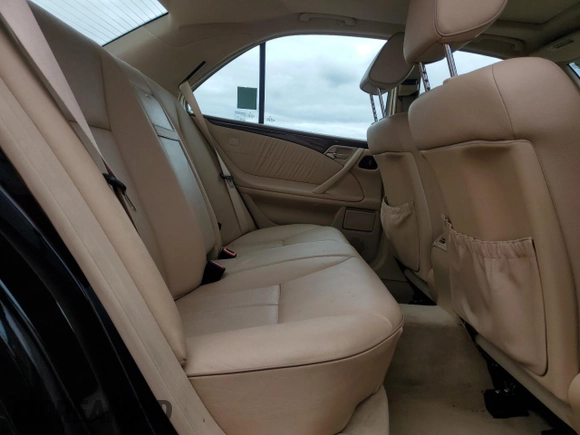 2001 Mercedes-Benz E-Class AWD with VIN WDBJF82J91X060969, listed as a Copart auction lot 71986544 with 113,694 mi miles and Salvage Title. Bid and sale history available at carsss.com. Image 11.