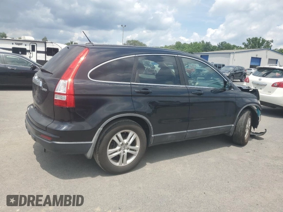 2010 Honda CR-V EX-L with VIN 5J6RE4H77AL012996, listed as a Copart auction lot 64995445 with 235,084 mi miles and Salvage title. Bid and sale history available at DreamBid. Image 3.