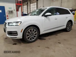2018 Audi Q7 Premium Plus z VIN WA1LAAF71JD015468, wystawiony jako Copart lot #46852095 z przebiegiem 126 637 mil mil oraz Nie do naprawy • Non repairable. Historia ofert i sprzedaży dostępna na DreamBid. Obrazek 1.