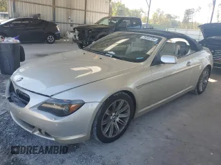 2006 BMW 6 Series 650Ci with VIN WBAEK13466CN75437, listed as a Copart auction lot 73545754 with 75,932 mi miles and Salvage Title. Bid and sale history available at carsss.com. Image 1.