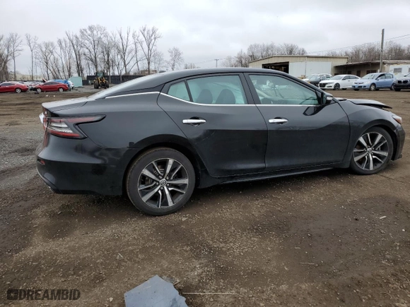 2021 Nissan Maxima SV with VIN 1N4AA6CV5MC513797, listed as a Copart auction lot 49549685 with 74,059 mi miles and Salvage Title. Bid and sale history available at carsss.com. Image 3.