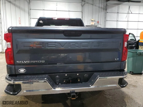 2019 Chevrolet Silverado 1500 LT with VIN 1GCRYDEK9KZ301222, listed as a Copart auction lot 45672115 with 78,037 mi miles and Salvage Title. Bid and sale history available at carsss.com. Image 6.