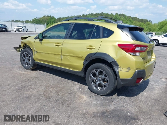 2021 Subaru Crosstrek Special Sports with VIN JF2GTHRC9MH658829, listed as a IAAI auction lot 42141564 with 39,201 mi miles and . Bid and sale history available at DreamBid. Image 3.