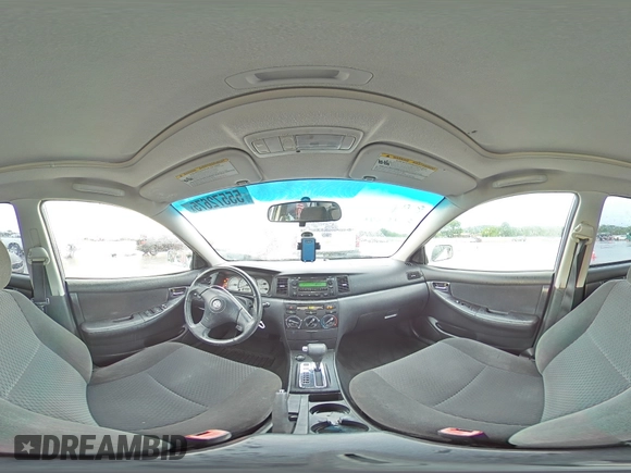 2008 Toyota Corolla CE with VIN 2T1BR32E18C904806, listed as a Copart auction lot 55572675 with 213,086 mi miles and Salvage Title. Bid and sale history available at DreamBid. Image 15.