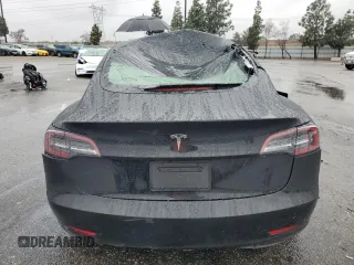 2023 Tesla Model 3 with VIN 5YJ3E1EA2PF671865, listed as a Copart auction lot 45220285 with 29,614 mi miles and Salvage title. Bid and sale history available at DreamBid. Image 6.