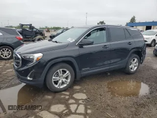 2019 GMC Terrain SLE z VIN 3GKALTEV3KL305617, wystawiony jako Copart lot #57074035 z przebiegiem 66 287 mil mil oraz Szkody całkowita. Historia ofert i sprzedaży dostępna na DreamBid. Obrazek 1.