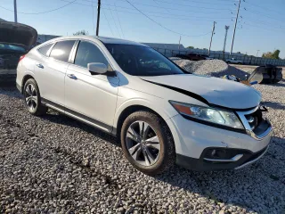 2015 Honda Crosstour EX-L with VIN 5J6TF2H51FL002803, listed as a Copart auction lot 74115784 with 116,035 mi miles and Salvage Title. Bid and sale history available at carsss.com. Image 4.