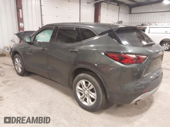 2020 Chevrolet Blazer LT with VIN 3GNKBHR40LS632170, listed as a IAAI auction lot 42336561 with 61,461 mi miles and . Bid and sale history available at DreamBid. Image 3.