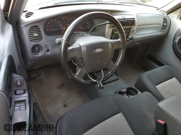 2010 Ford Ranger XL with VIN 1FTKR1ED4APA40767, listed as a Copart auction lot 82889124 with 123,333 mi miles and Salvage Title. Bid and sale history available at DreamBid. Image 8.