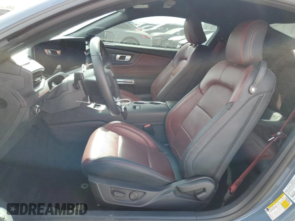 2024 Ford Mustang EcoBoost with VIN 1FA6P8TH4R5108939, listed as a Copart auction lot 53738545 with 7,403 mi miles and Salvage Title. Bid and sale history available at DreamBid. Image 7.