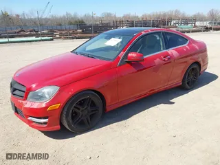2012 Mercedes-Benz C-Class C 250 with VIN WDDGJ4HB3CF813428, listed as a IAAI auction lot 41779337 with 147,829 mi miles. Bid and sale history available at carsss.com. Image 2.