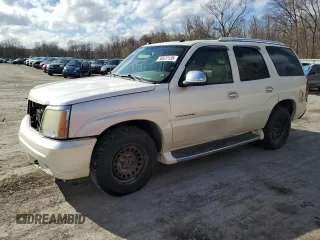 2004 Cadillac Escalade z VIN 1GYEK63N34R248216, wystawiony jako Copart lot #50672135 z przebiegiem Nie podano mil oraz Szkoda całkowita • Salvage title. Historia ofert i sprzedaży dostępna na DreamBid. Obrazek 1.