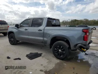 2020 Chevrolet Silverado 1500 Custom with VIN 3GCPWBEH2LG352049, listed as a Copart auction lot 47804815 with 99,342 mi miles and Salvage Title. Bid and sale history available at carsss.com. Image 2.