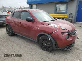 2014 Nissan Juke SV with VIN JN8AF5MR4ET356020, listed as a Copart auction lot 44993545 with Not Provided miles and Salvage Title. Bid and sale history available at carsss.com. Image 4.