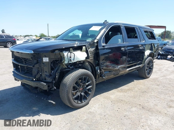 2023 GMC Yukon XL Denali with VIN 1GKS2JKL0PR242832, listed as a IAAI auction lot 42053902 with 29,256 mi miles and . Bid and sale history available at DreamBid. Image 2.