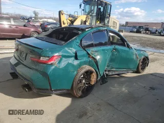 2024 BMW M3 Competition xDrive z VIN WBS43AY08RFT62048, wystawiony jako Copart lot #42980275 z przebiegiem Nie podano mil oraz Szkoda całkowita • Salvage title. Historia ofert i sprzedaży dostępna na DreamBid. Obrazek 3.