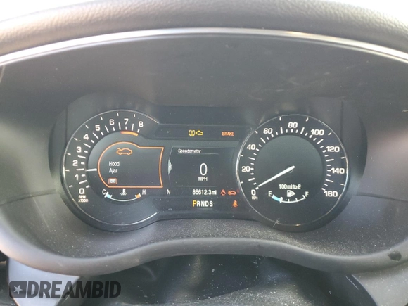 2018 Lincoln MKC Premiere with VIN 5LMCJ1D99JUL12992, listed as a Copart auction lot 73115294 with 86,612 mi miles and Salvage title. Bid and sale history available at DreamBid. Image 9.