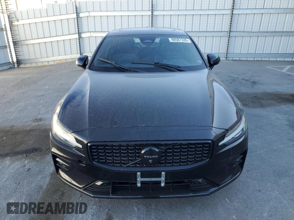 2024 Volvo S60 Plus Black Edition with VIN 7JRL12TH2RG304962, listed as a Copart auction lot 88587335 with 10,896 mi miles and Salvage title. Bid and sale history available at DreamBid. Image 5.