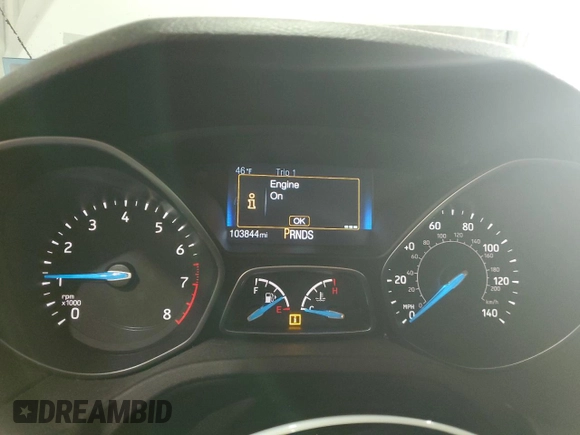 2016 Ford Focus SE with VIN 1FADP3FE5GL362695, listed as a Copart auction lot 42381895 with 103,844 mi miles and Salvage Title. Bid and sale history available at carsss.com. Image 9.