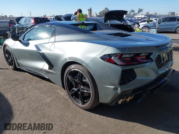 2024 Chevrolet Corvette 2LT z VIN 1G1YB3D48R5103073, wystawiony jako IAAI lot #41098470 z przebiegiem 7 326 mil mil oraz . Historia ofert i sprzedaży dostępna na DreamBid. Obrazek 3.
