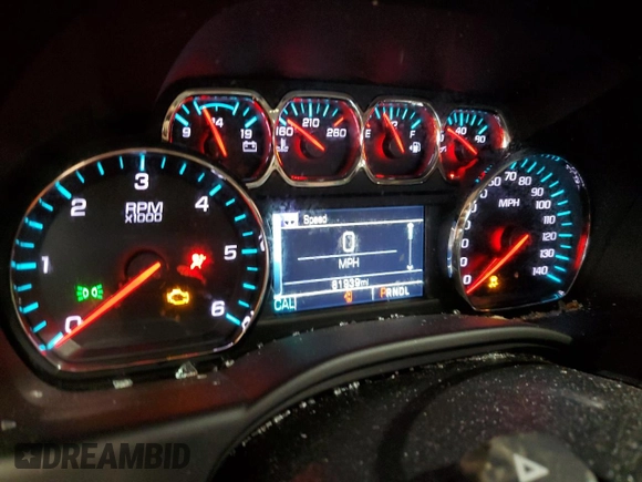 2020 Chevrolet Tahoe LS with VIN 1GNSCAKC1LR211101, listed as a Copart auction lot 59407755 with 81,939 mi miles and Salvage title. Bid and sale history available at DreamBid. Image 9.