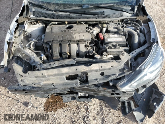 2017 Nissan Sentra S with VIN 3N1AB7AP0HY312701, listed as a Copart auction lot 83956614 with 189,954 mi miles and Salvage Title. Bid and sale history available at DreamBid. Image 11.