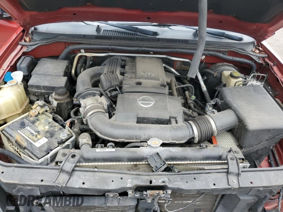 2015 Nissan Frontier SV with VIN 1N6AD0ER3FN717050, listed as a Copart auction lot 54595625 with 123,698 mi miles and Salvage title. Bid and sale history available at DreamBid. Image 11.