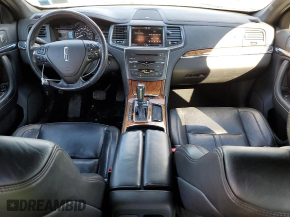 2013 Lincoln MKS with VIN 1LNHL9EK6DG615542, listed as a Copart auction lot 45146965 with 155,689 mi miles and Non repairable. Bid and sale history available at DreamBid. Image 8.