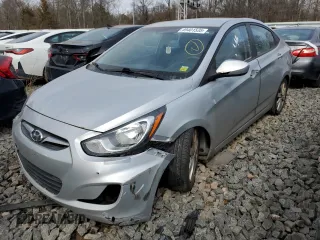 2012 Hyundai Accent GLS with VIN KMHCU4AE2CU210269, listed as a Copart auction lot 49401535 with 143,832 mi miles and Non Repairable. Bid and sale history available at carsss.com. Image 1.