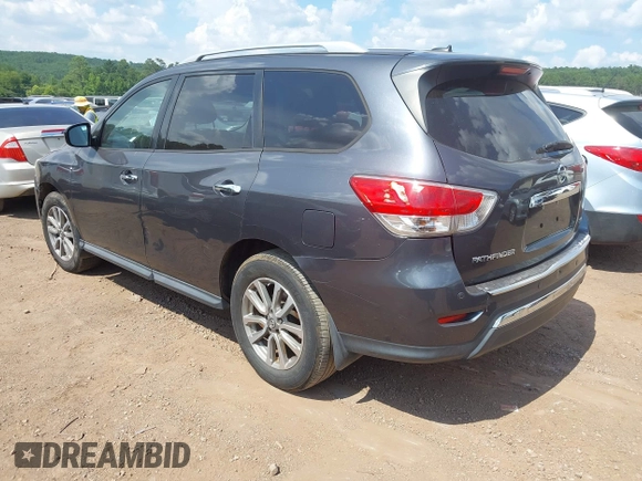 2014 Nissan Pathfinder Platinum with VIN 5N1AR2MN3EC723841, listed as a IAAI auction lot 42621901 with 172,033 mi miles and . Bid and sale history available at DreamBid. Image 3.