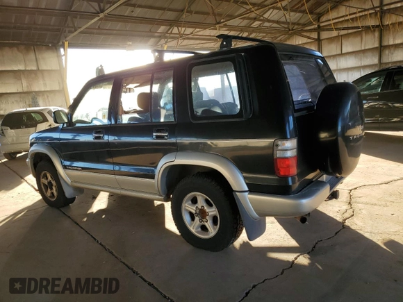 2000 Isuzu Trooper S with VIN JACDJ58X2Y7J03502, listed as a Copart auction lot 41897665 with 183,081 mi miles and Clean title. Bid and sale history available at DreamBid. Image 2.