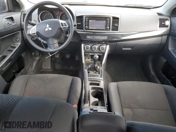 2017 Mitsubishi Lancer ES with VIN JA32U2FU9HU014937, listed as a Copart auction lot 71863564 with 90,081 mi miles and Salvage Title. Bid and sale history available at carsss.com. Image 8.