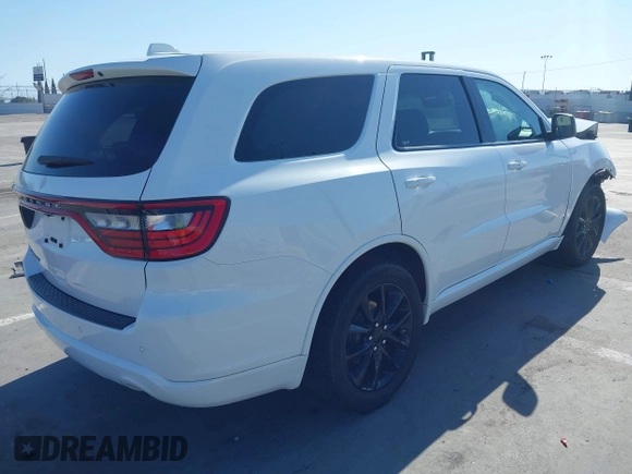 2018 Dodge Durango SXT z VIN 1C4RDHAGXJC393379, wystawiony jako IAAI lot #41986777 z przebiegiem 61 792 mil mil oraz . Historia ofert i sprzedaży dostępna na DreamBid. Obrazek 4.