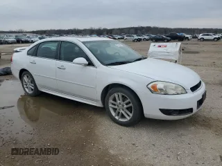 2014 Chevrolet Impala LTZ with VIN 2G1WC5E38E1143767, listed as a Copart auction lot 47768755 with 181,083 mi miles and Salvage Title. Bid and sale history available at DreamBid. Image 4.