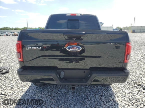 2016 Ford F-150 XLT with VIN 1FTEW1EG1GKD99922, listed as a Copart auction lot 54595475 with Not Provided miles and Clean Title. Bid and sale history available at carsss.com. Image 6.