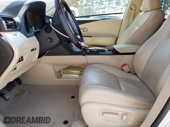 2014 Lexus RX 350 with VIN 2T2ZK1BA9EC147004, listed as a Copart auction lot 50054745 with 58,028 mi miles and Salvage Title. Bid and sale history available at DreamBid. Image 7.