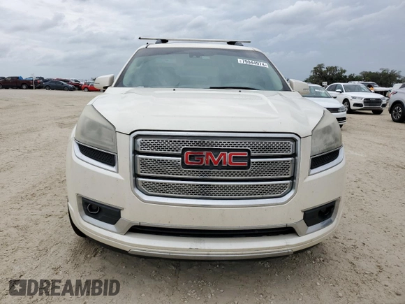 2014 GMC Acadia Denali with VIN 1GKKRTKD7EJ343071, listed as a Copart auction lot 79944974 with 219,925 mi miles and Clean Title. Bid and sale history available at carsss.com. Image 5.