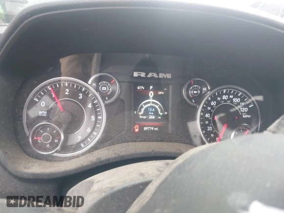 2020 Ram 2500 Tradesman with VIN 3C6UR5CJ9LG310017, listed as a IAAI auction lot 41291334 with 89,779 mi miles. Bid and sale history available at carsss.com. Image 7.