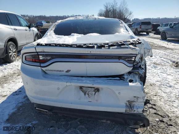 2019 Dodge Charger SXT with VIN 2C3CDXJG1KH591173, listed as a Copart auction lot 46214065 with 152,143 mi miles and Salvage Title. Bid and sale history available at carsss.com. Image 6.