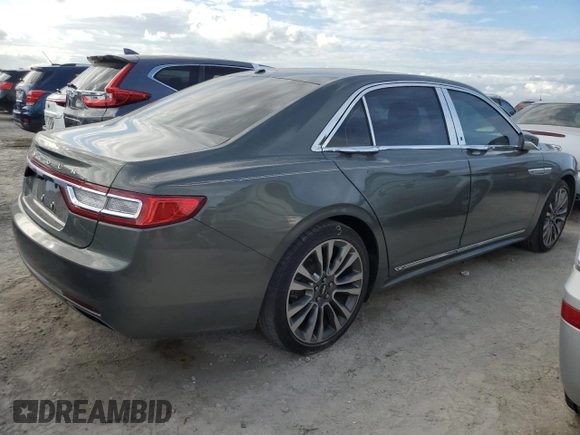 2017 Lincoln Continental Select z VIN 1LN6L9SP9H5609114, wystawiony jako Copart lot #75826794 z przebiegiem 21 770 mil mil oraz Szkoda całkowita • Salvage title. Historia ofert i sprzedaży dostępna na DreamBid. Obrazek 3.