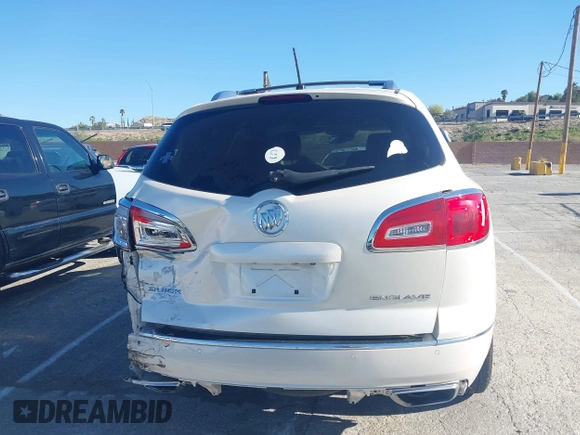 2015 Buick Enclave Leather with VIN 5GAKRBKD7FJ222825, listed as a IAAI auction lot 41987918 with 176,616 mi miles and . Bid and sale history available at DreamBid. Image 16.